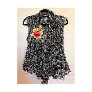 Flower blouse from Anthropologie. Size 12.